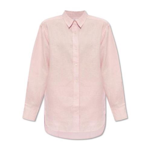 Samsøe Samsøe Salova skjorta Pink, Dam