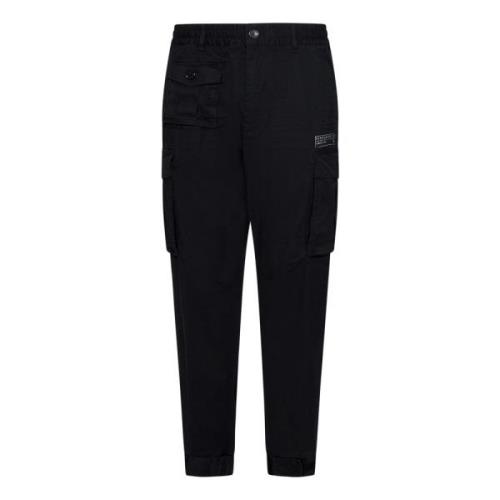 Dsquared2 Cropped Trousers Black, Herr
