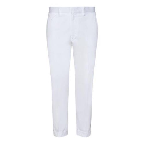 Low Brand Trousers White, Herr