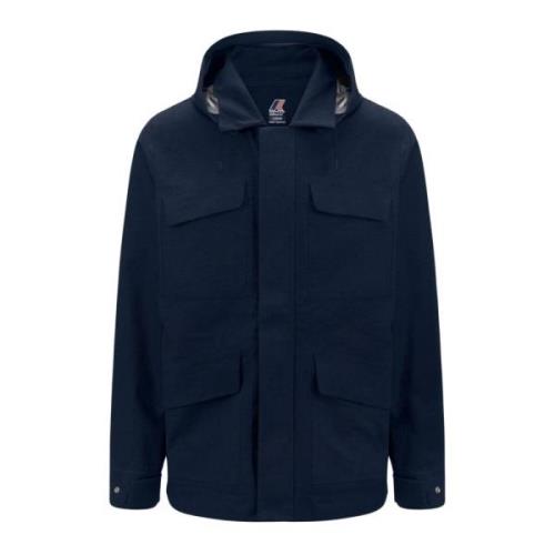 K-Way Light Jackets Blue, Herr