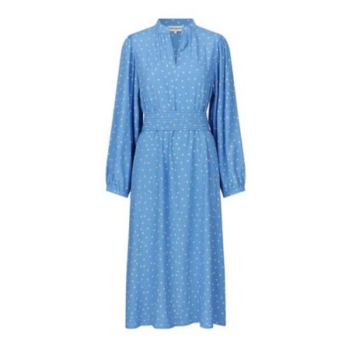 Lollys Laundry Midi Dresses Blue, Dam