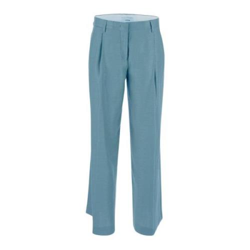 Lardini Suit Trousers Blue, Dam