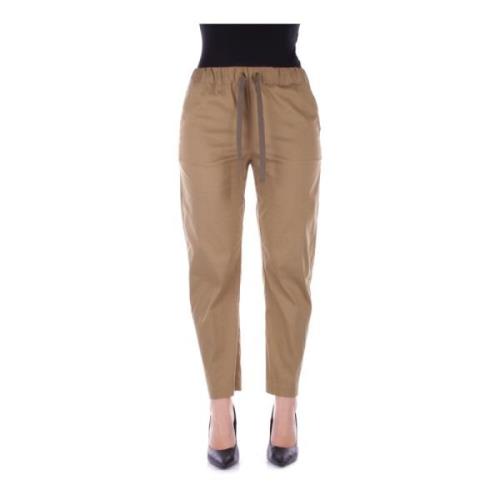 Semicouture Trousers Brown, Dam