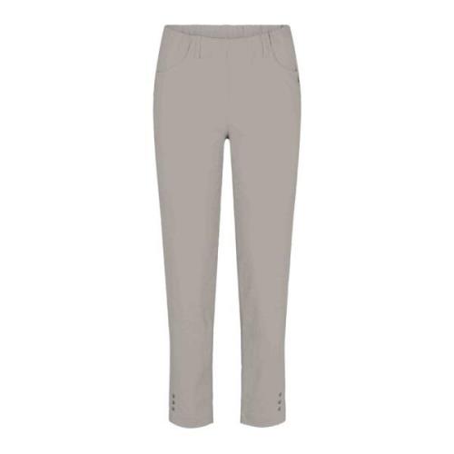 LauRie Cropped Jeans Gray, Dam
