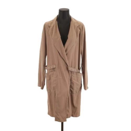 Maison Margiela Pre-owned Pre-owned Bomull ytterklder Brown, Dam