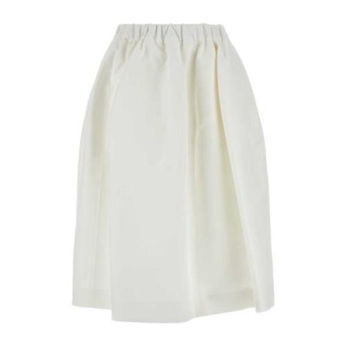 Marni Midi Skirts White, Dam