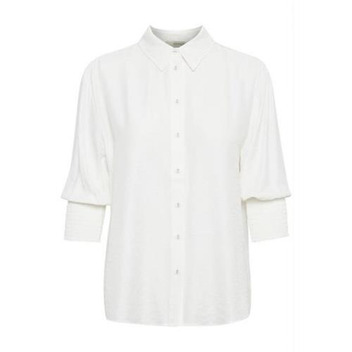 Cream Shirts White, Dam