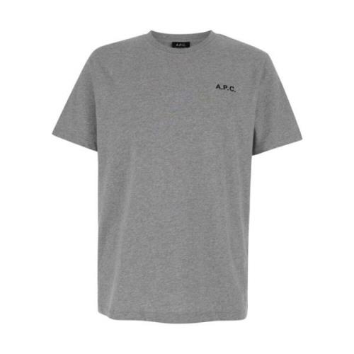 A.p.c. T-Shirts Gray, Herr
