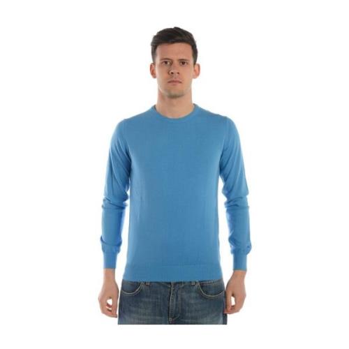 Daniele Alessandrini Sweatshirts Blue, Herr