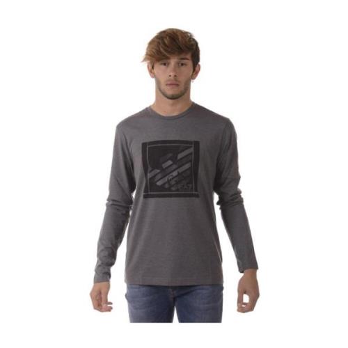 Emporio Armani EA7 Sweatshirts Gray, Herr
