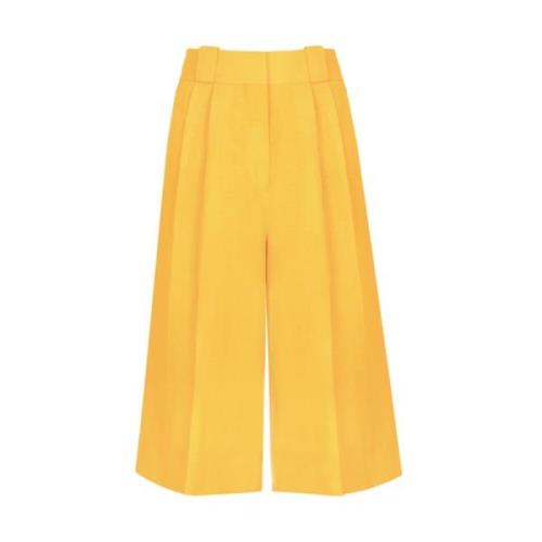 Blazé Milano Long Shorts Yellow, Dam