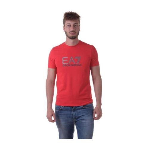 Emporio Armani EA7 Sweatshirts Red, Herr