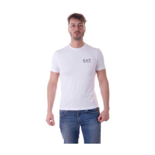 Emporio Armani EA7 Sweatshirt T-Shirt Combo White, Herr