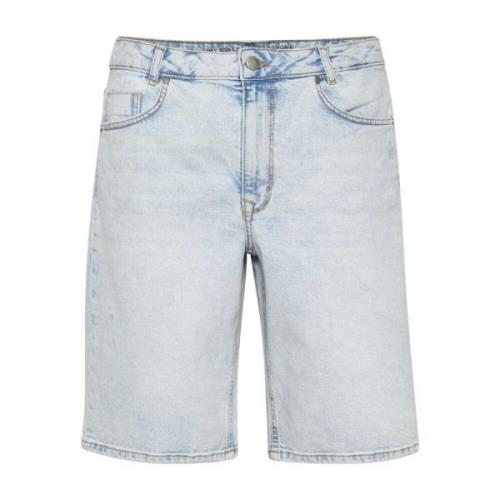 My Essential Wardrobe Denim Shorts Blue, Dam