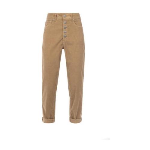 Dondup Beige Jeans för Kvinnor Aw23 Beige, Dam