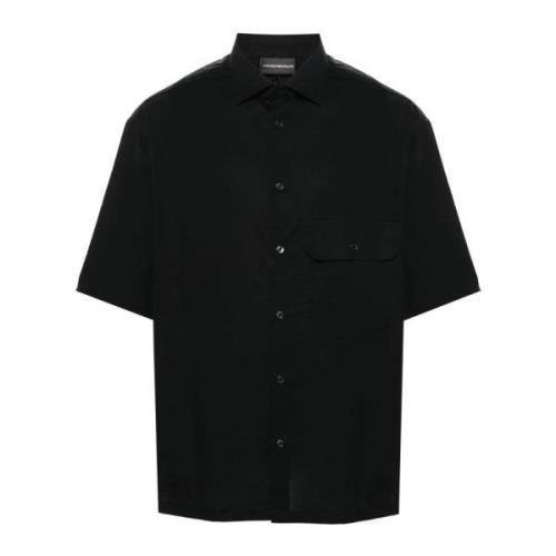 Emporio Armani Blouses & Shirts Black, Herr