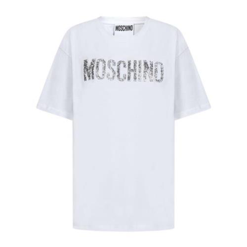 Moschino Vita T-shirts Polos för kvinnor White, Dam