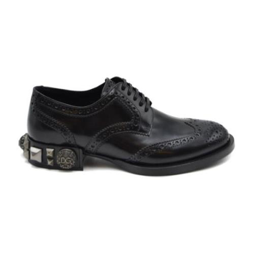 Dolce & Gabbana Laced Shoes Black, Dam