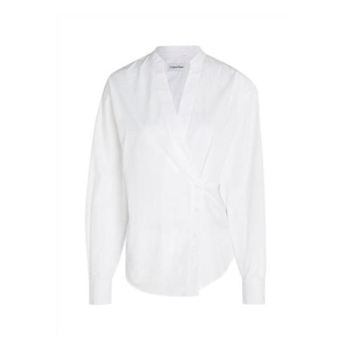 Calvin Klein Blouses Shirts White, Dam
