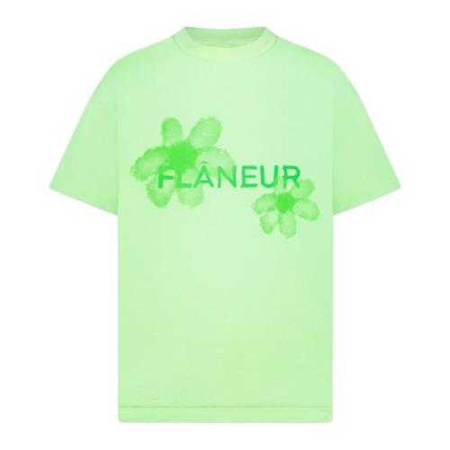 Flaneur Homme T-Shirts Green, Herr