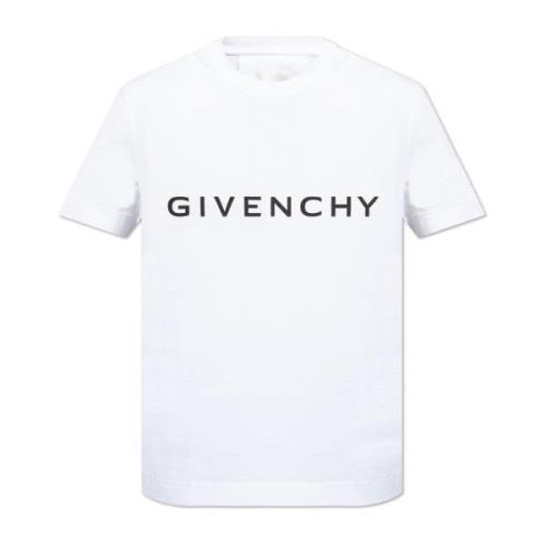 Givenchy T-shirt med logotyp White, Herr