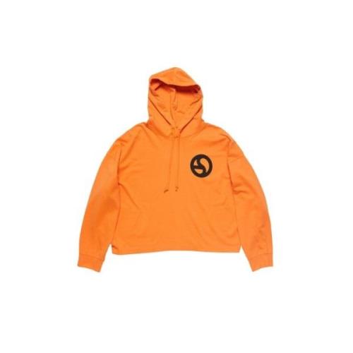 Acne Studios Sweatshirts Hoodies Orange, Dam