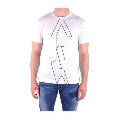 Les Hommes Urban Vit Bomull T-shirt White, Herr