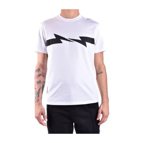 Neil Barrett T-Shirts White, Herr