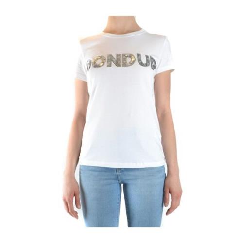 Dondup T-Shirts White, Dam