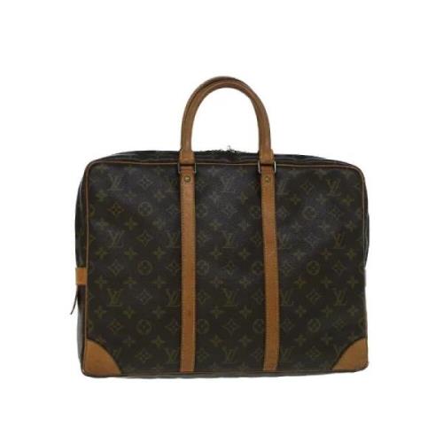 Louis Vuitton Vintage Pre-owned Canvas louis-vuitton-vskor Brown, Dam