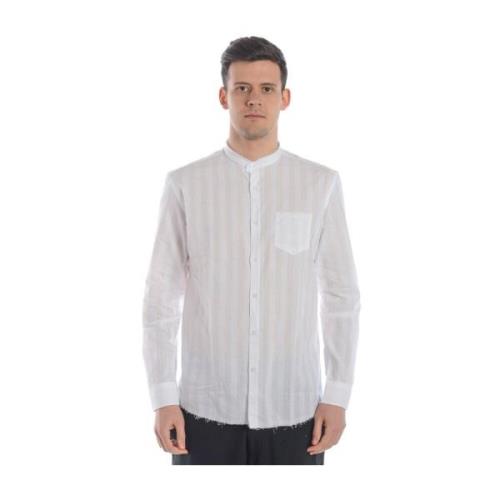 Daniele Alessandrini Koreansk Stil Skjorta White, Herr