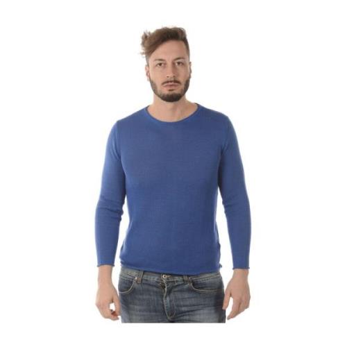 Daniele Alessandrini Sweatshirts Blue, Herr