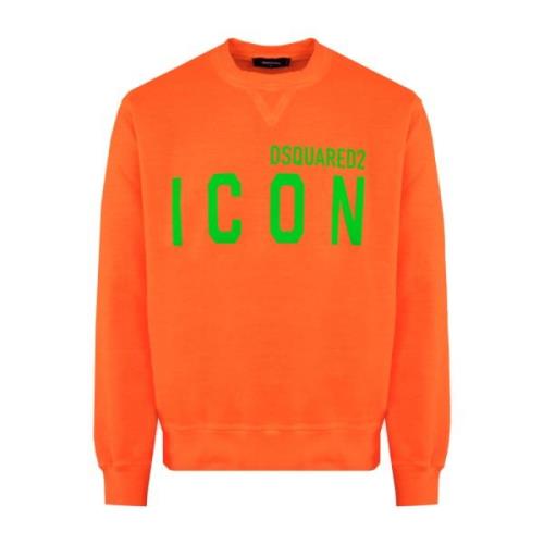 Dsquared2 Sweatshirts Orange, Herr