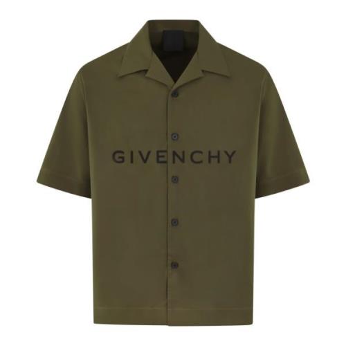 Givenchy Shirts Green, Herr