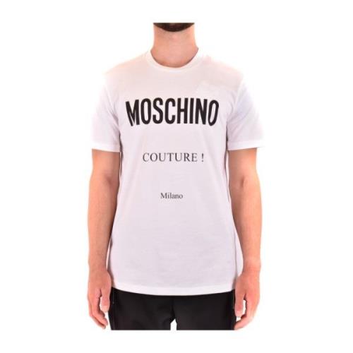 Moschino T-Shirts White, Herr