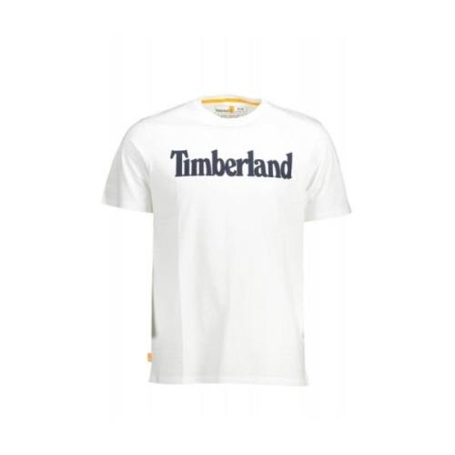 Timberland T-Shirts White, Herr