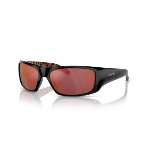 Arnette Svart/Orange HOT Shot Solglasögon Black, Herr