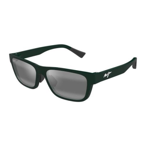 Maui Jim Keola 628-15 Shiny Dark Green Sunglasses Green, Herr