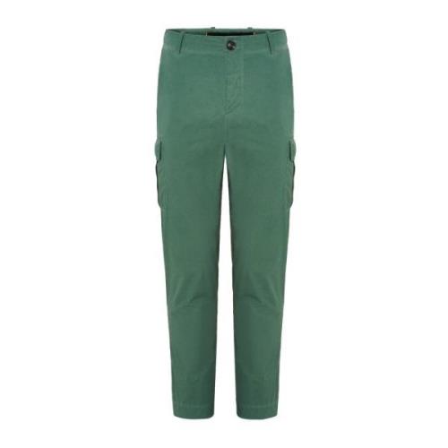 RRD Slim-fit Trousers Green, Herr