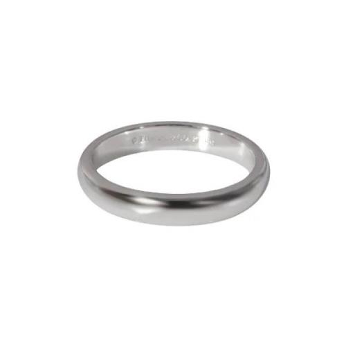 Tiffany & Co. Pre-owned Pre-owned Platina ringar Gray, Dam