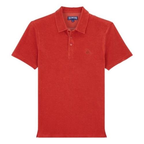 Vilebrequin Polo Shirts Red, Herr