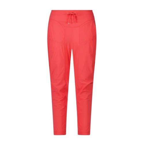 Raffaello Rossi Slim-fit Trousers Pink, Dam
