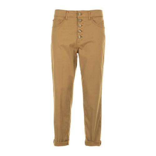 Dondup Cropped Jeans Beige, Dam