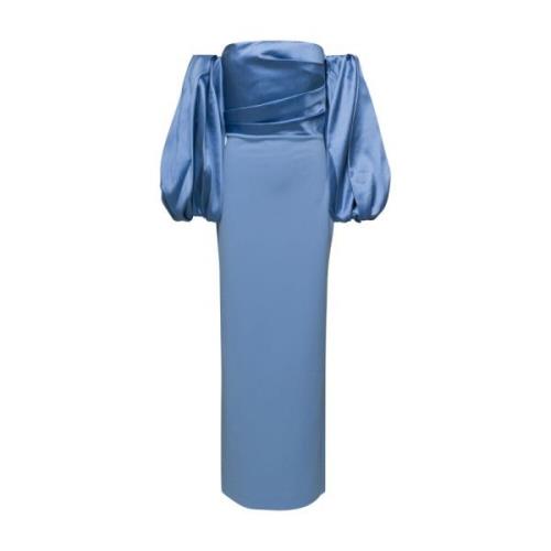 Solace London Maxi Dresses Blue, Dam