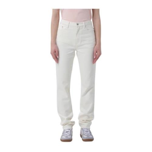 Kenzo Straight Jeans White, Dam