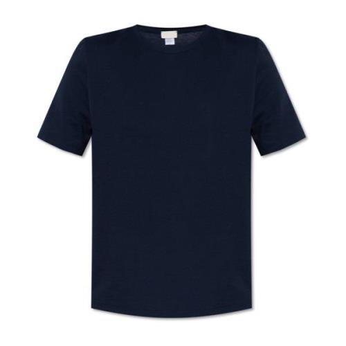 Hanro Crewneck T-shirt Blue, Dam