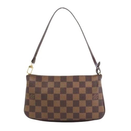 Louis Vuitton Vintage Pre-owned Canvas kuvertvskor Brown, Dam