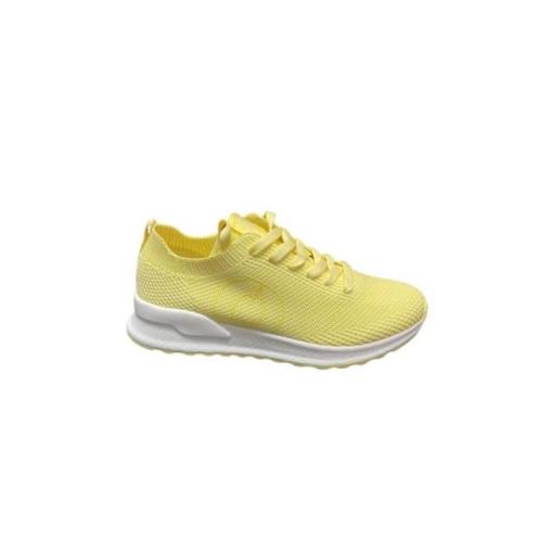 Ecoalf Stickad Gul Ocean Sneakers Yellow, Herr