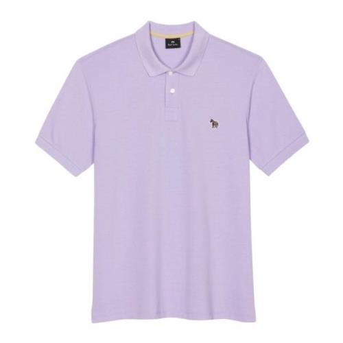 PS By Paul Smith Polo Shirts Purple, Herr