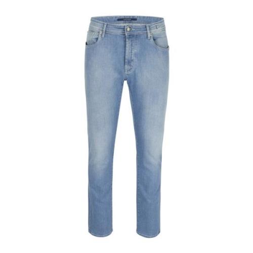Atelier Noterman Slim-fit Jeans Blue, Herr